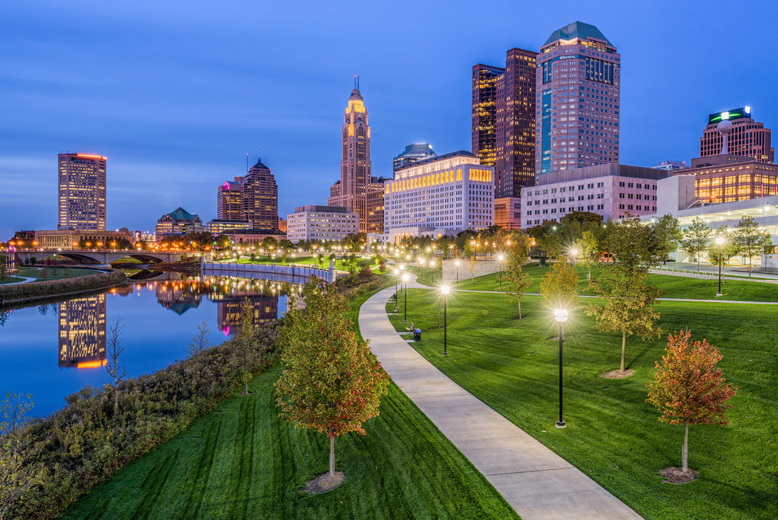 Noah Jigsaw Puzzle Columbus, Ohio, USA skyline and park 2000 pieces