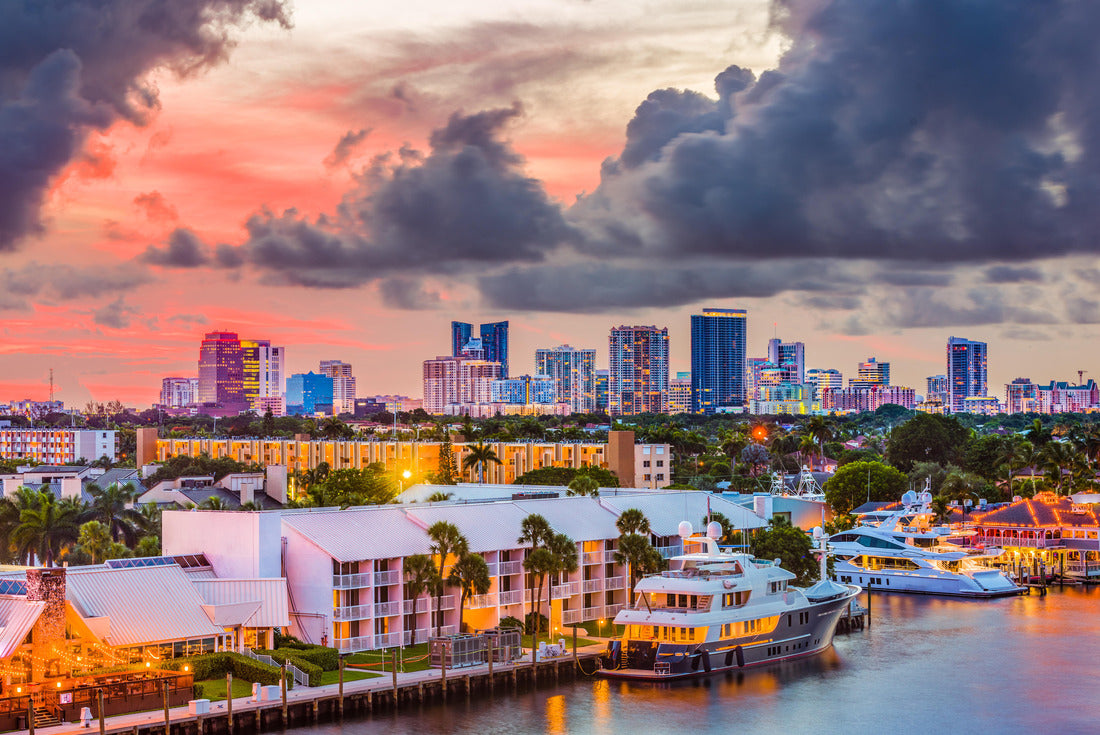 Noah Jigsaw Puzzle Fort Lauderdale, Florida, USA skyline 2000 pieces