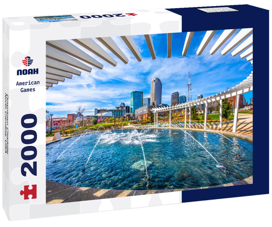 Noah Jigsaw Puzzle Downtown Charlotte, North Carolina, USA 2000 pieces