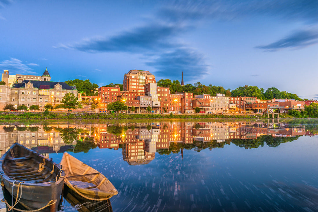 Noah Jigsaw Puzzle Augusta, Maine, USA skyline on the river 2000 pieces