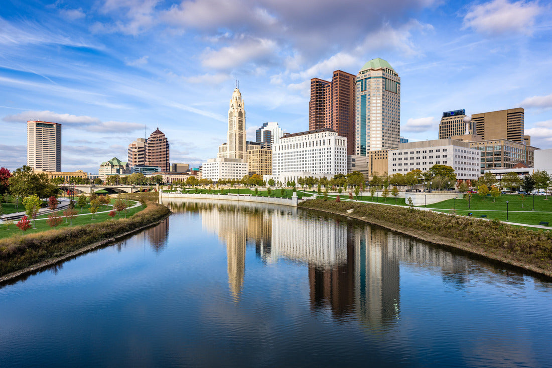 Noah Jigsaw Puzzle Columbus, Ohio, USA Skyline on the Scioto River 2000 pieces