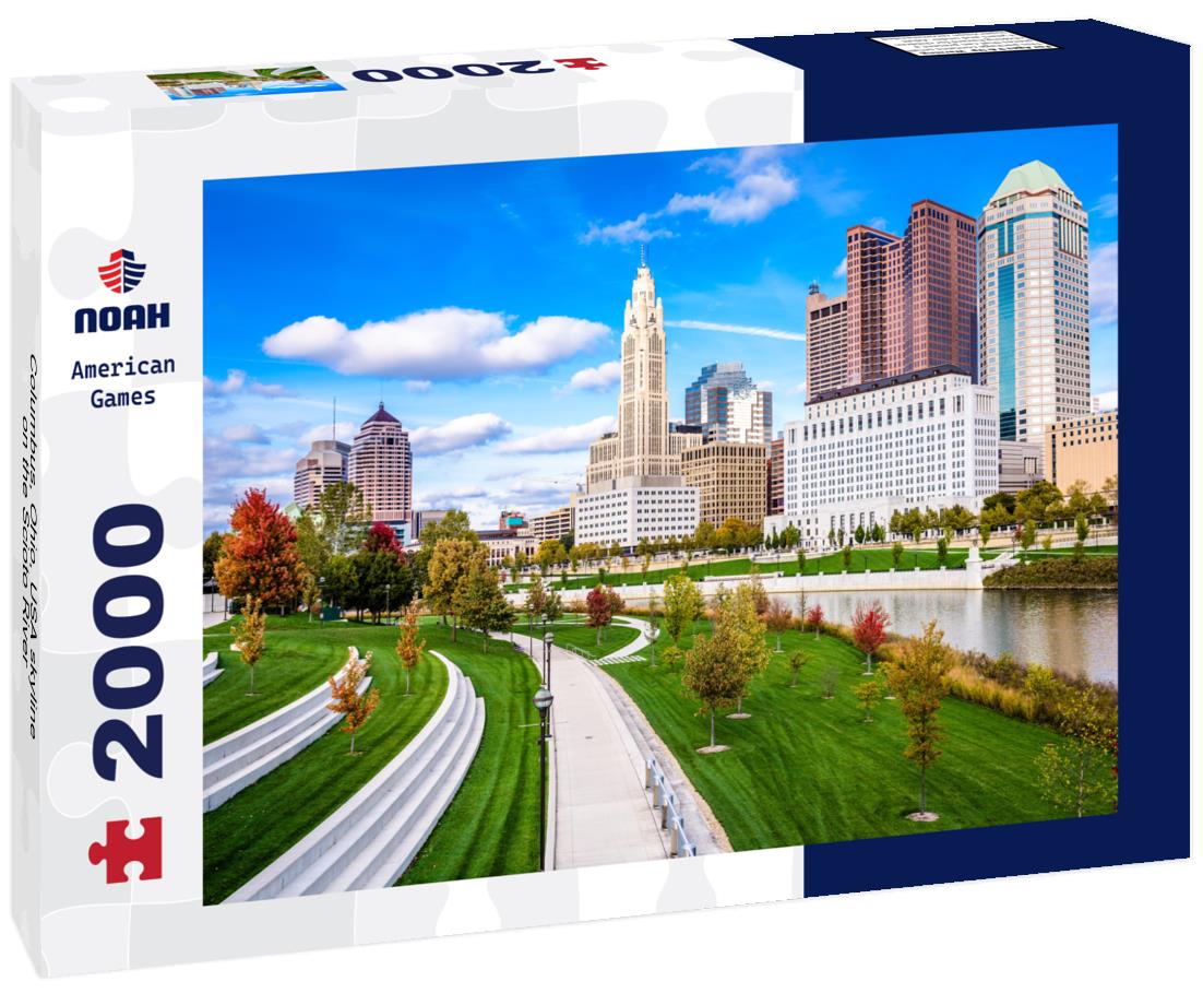 Noah Jigsaw Puzzle Columbus, Ohio, USA skyline on the Scioto River 2000 pieces