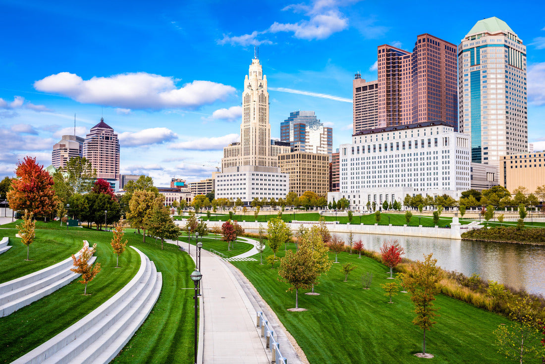 Noah Jigsaw Puzzle Columbus, Ohio, USA skyline on the Scioto River 2000 pieces