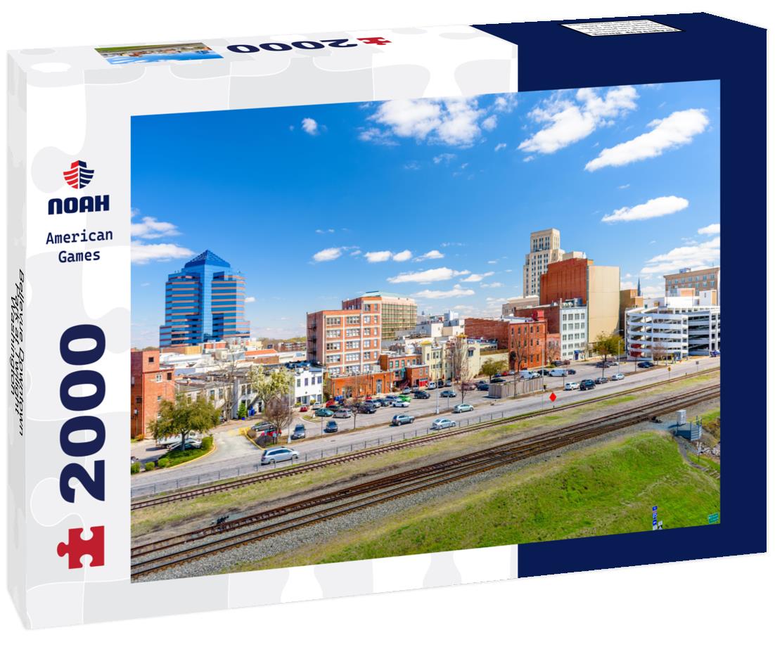 Noah Jigsaw Puzzle Bellevue Downtown Park at Twilight, Washington-USA 2000 pieces