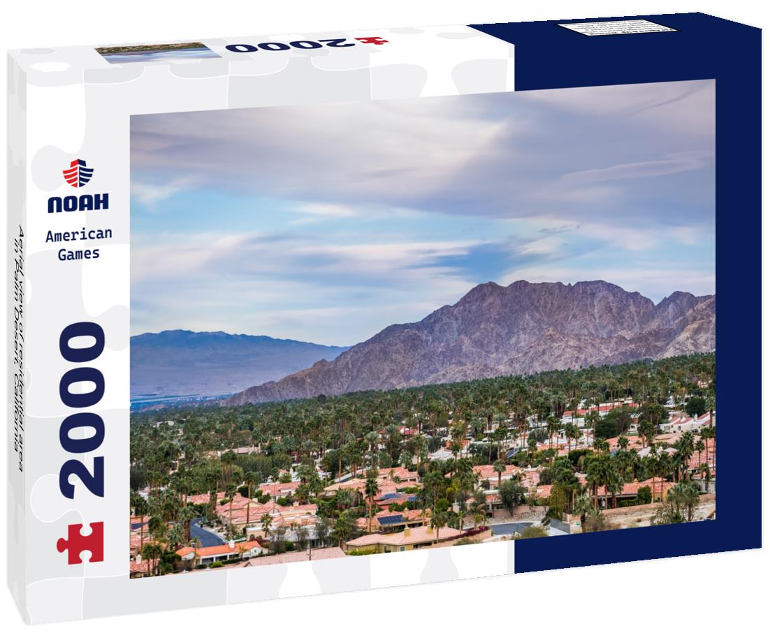 Noah Jigsaw Puzzle Aerial view of residential area in Palm Desert, California 2000 pieces