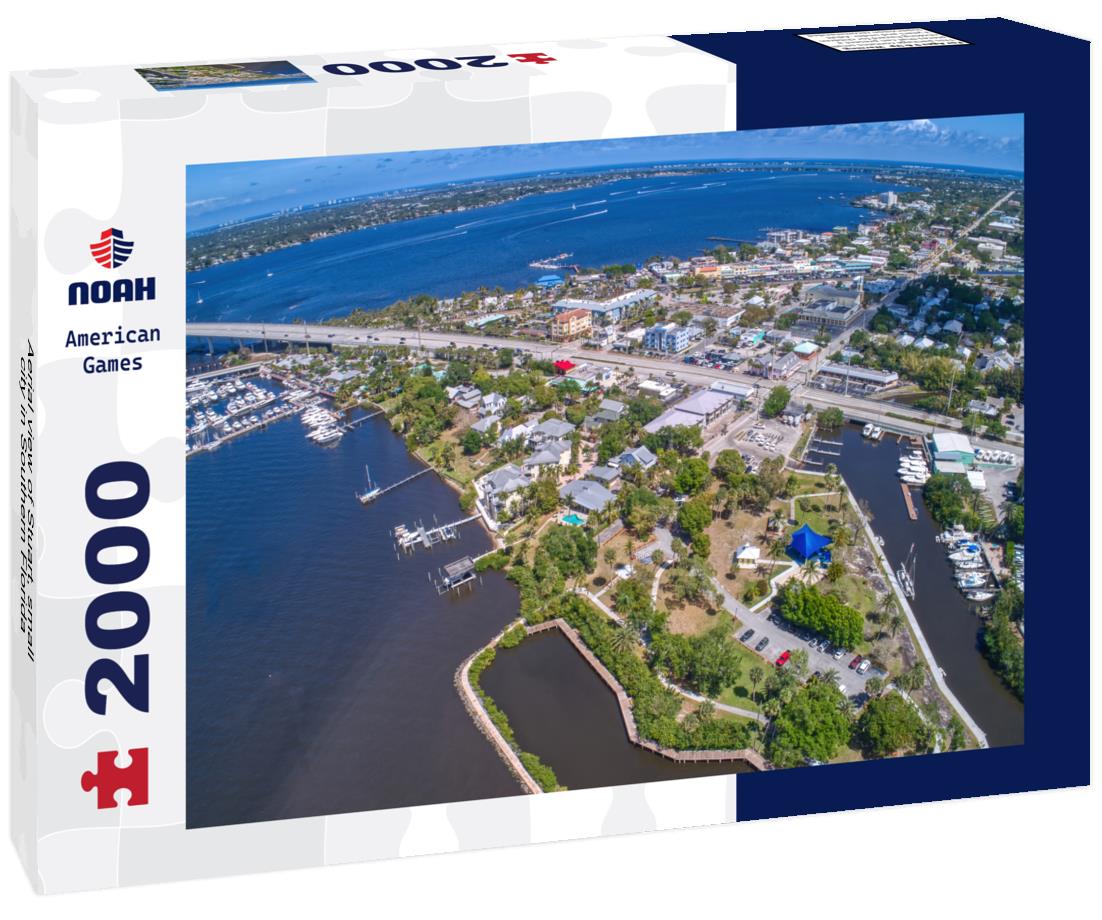 Aerial view of Stuart, small city in Southern Florida 2000pc Puzzle