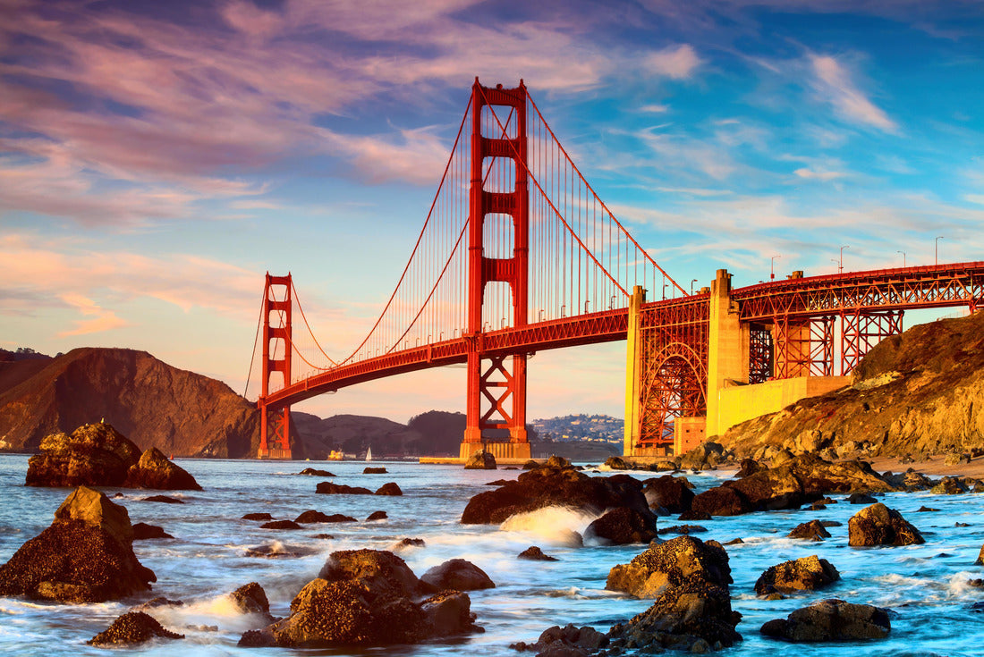 Golden Gate Bridge, San Francisco Bay, California USA 2000pc Puzzle