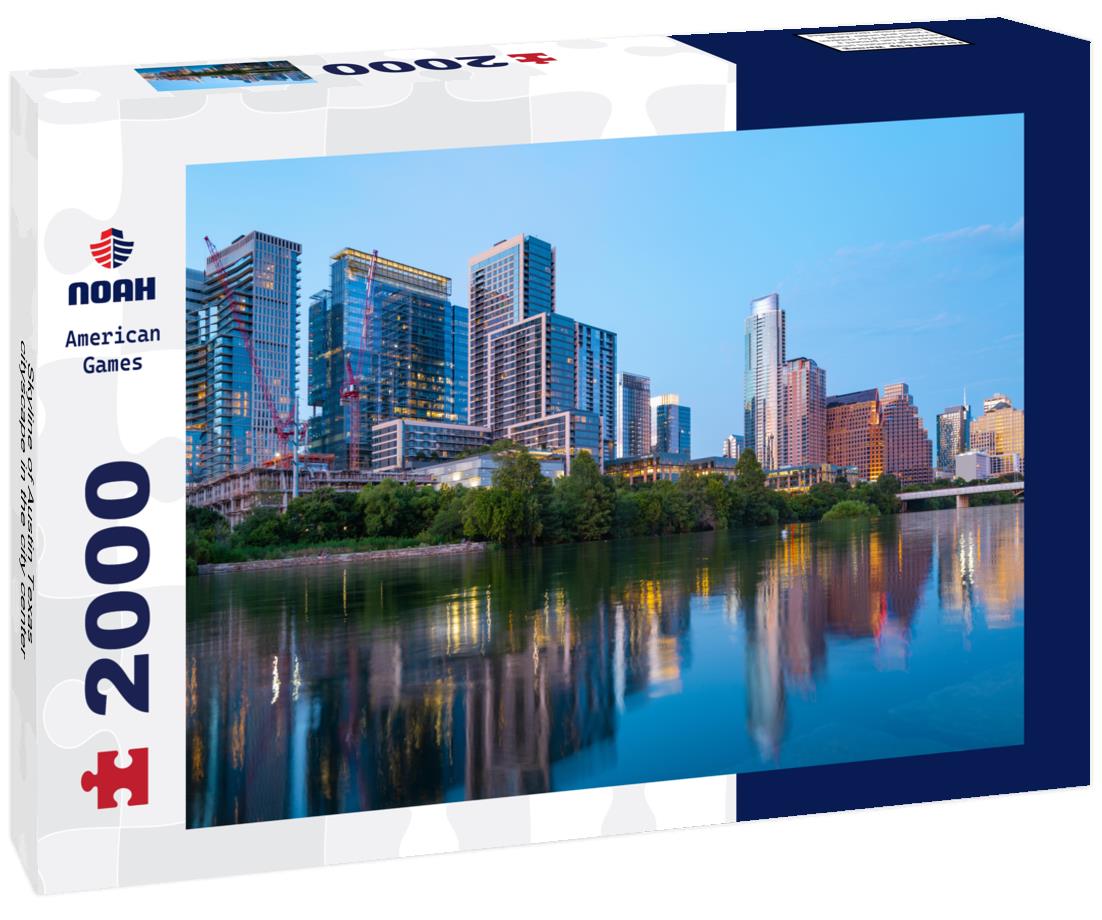 Skyline of Austin Texas, cityscape in the city center 2000pc Puzzle