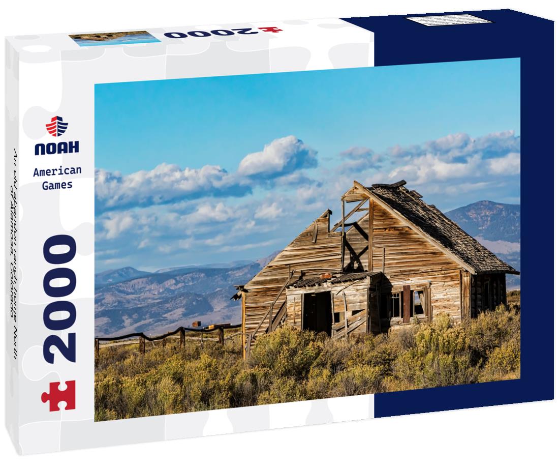 An old abandon ranch home North of Alamosa, Colorado 2000pc Puzzle