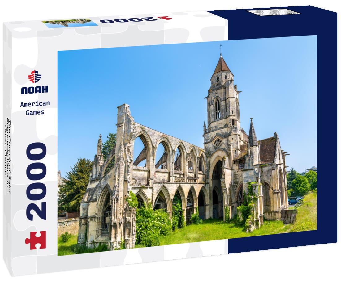 The Church of Saint-Etienne-le-Vieux in Caen, France 2000pc Puzzle