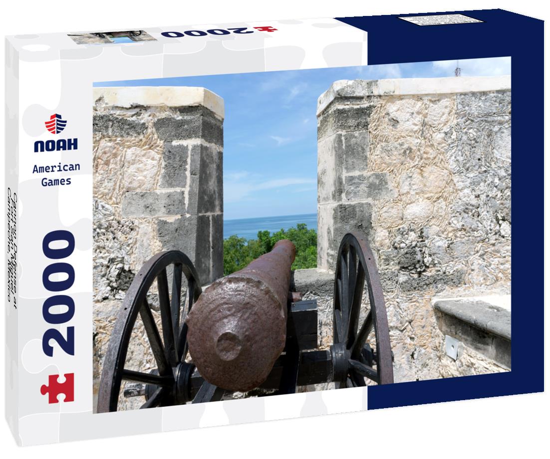 Cannon Defense at Fort San Miguel - Campeche, Mexico 2000pc Puzzle