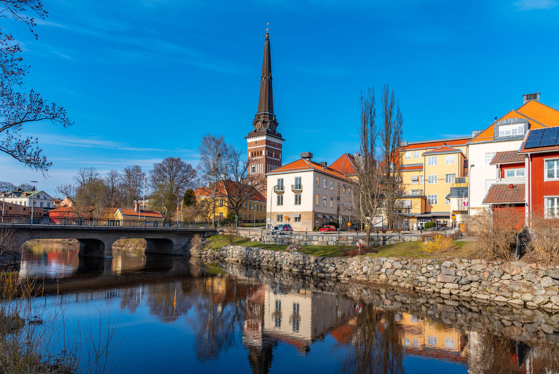 Gamla stan quarter and cathedral in Vasteras, Sweden 2000pc Puzzle