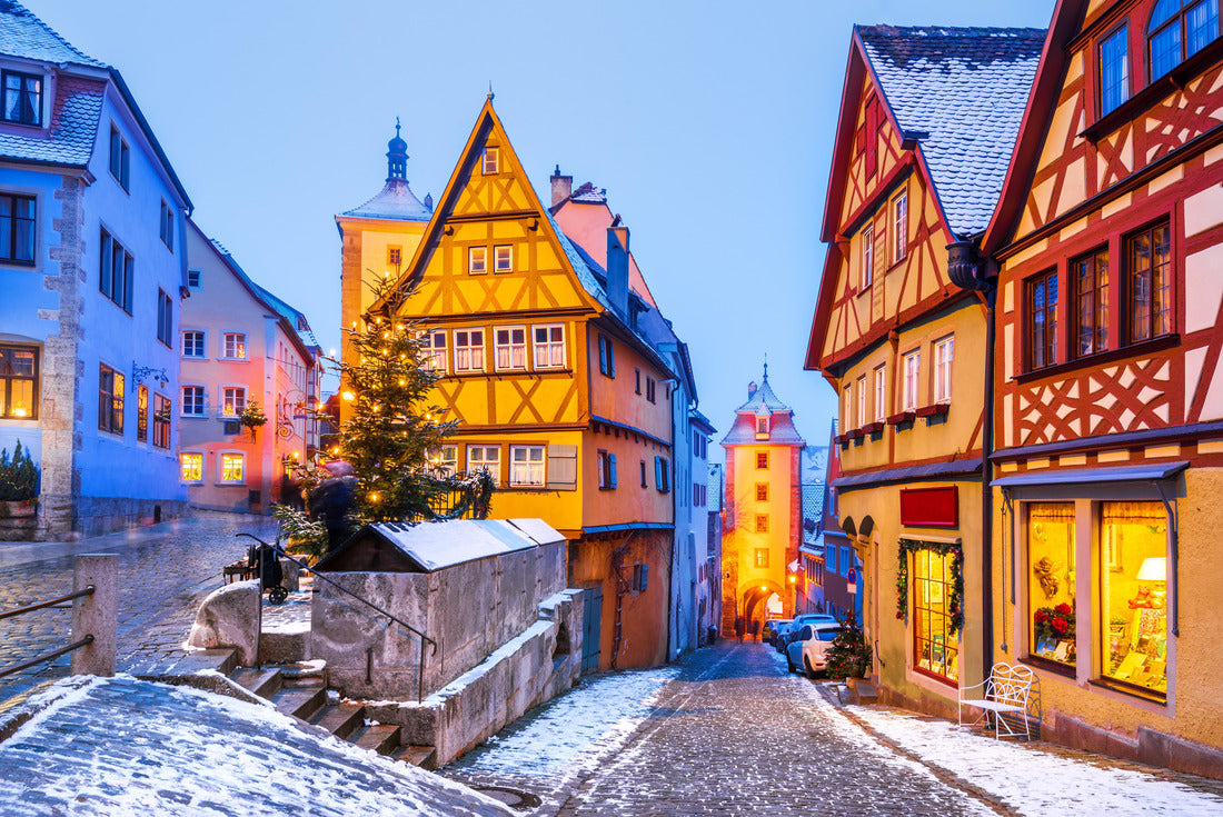 Rothenburg ob der Tauber, Germany - Christmas Market 2000pc Puzzle