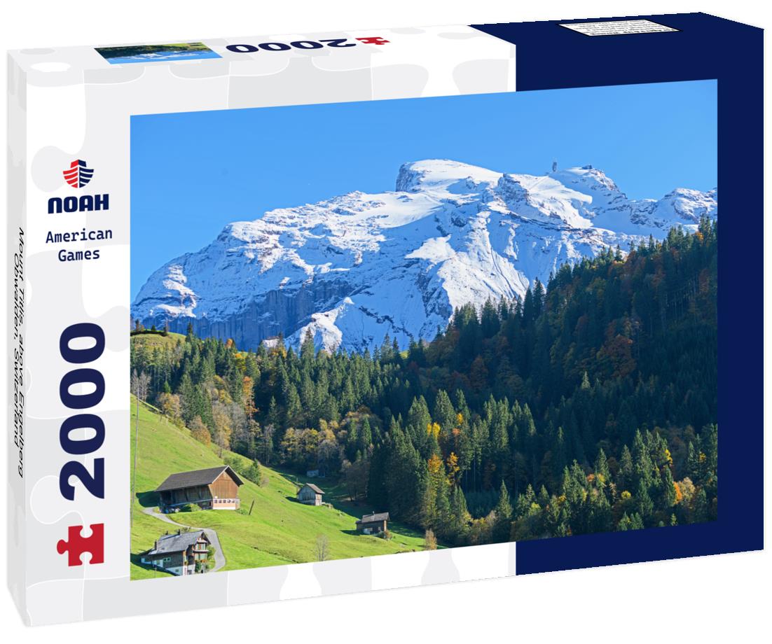 Mount Titlis, above Engelberg, Obwalden, Switzerland 2000pc Puzzle