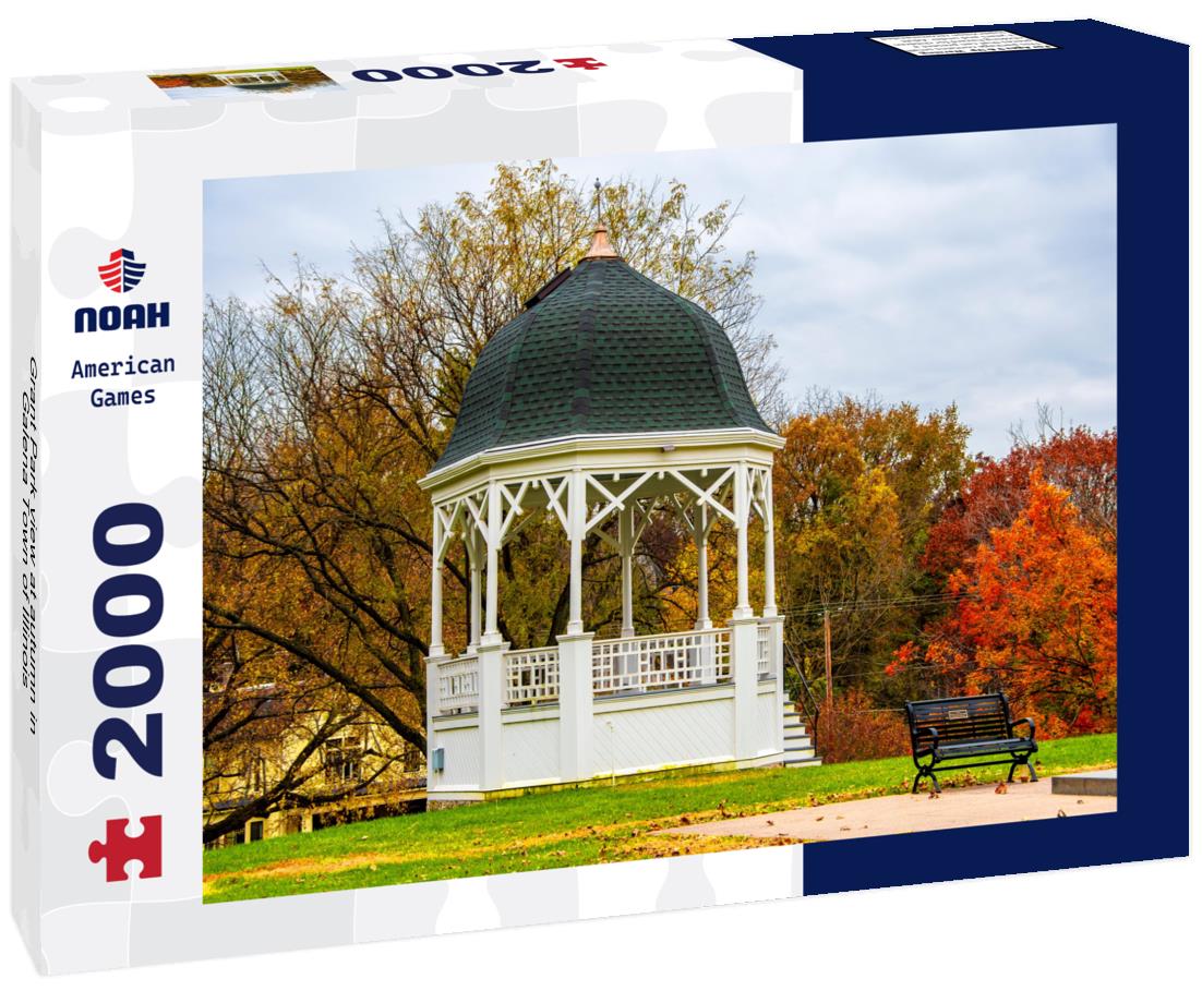 Grant Park view at autumn in Galena Town of Illinois 2000pc Puzzle