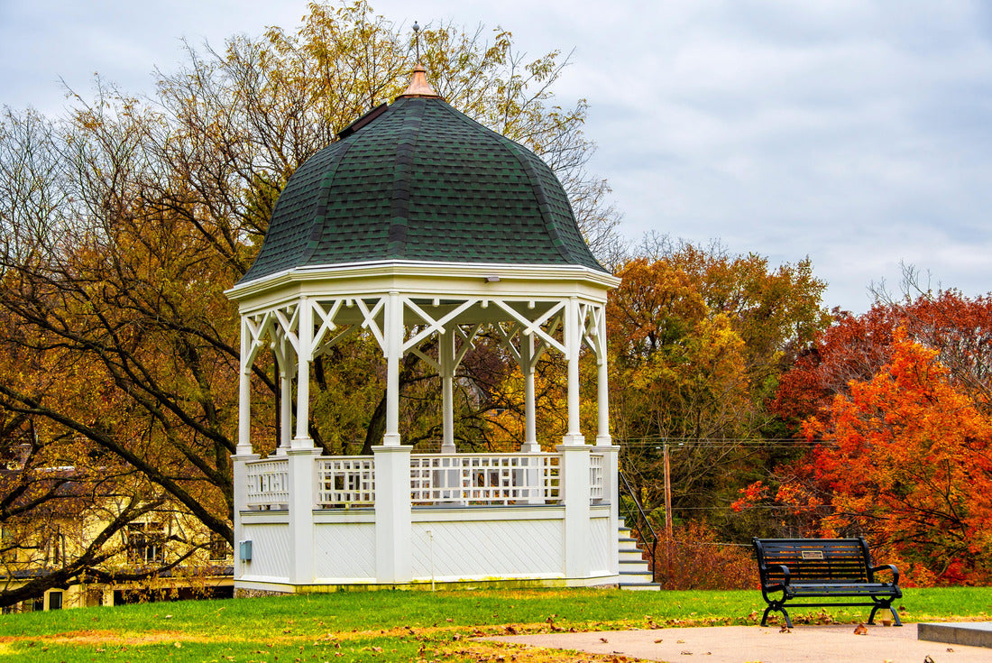 Grant Park view at autumn in Galena Town of Illinois 2000pc Puzzle