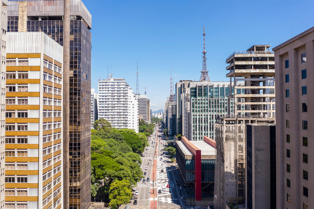 Paulista Avenue near Trianon Park, Sao Paulo, Brazil 2000pc Puzzle