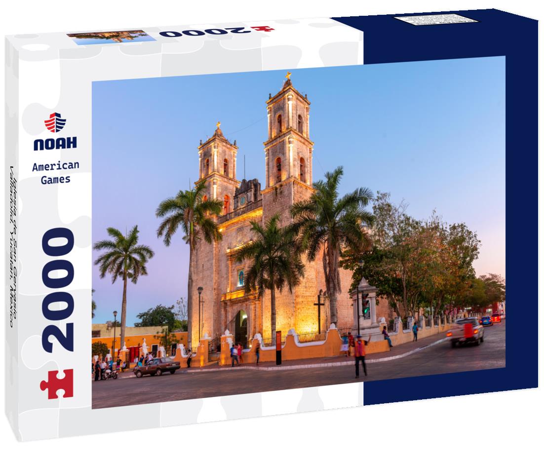 Iglesia de San Gervasio, Valladolid, Yucatan, Mexico 2000pc Puzzle