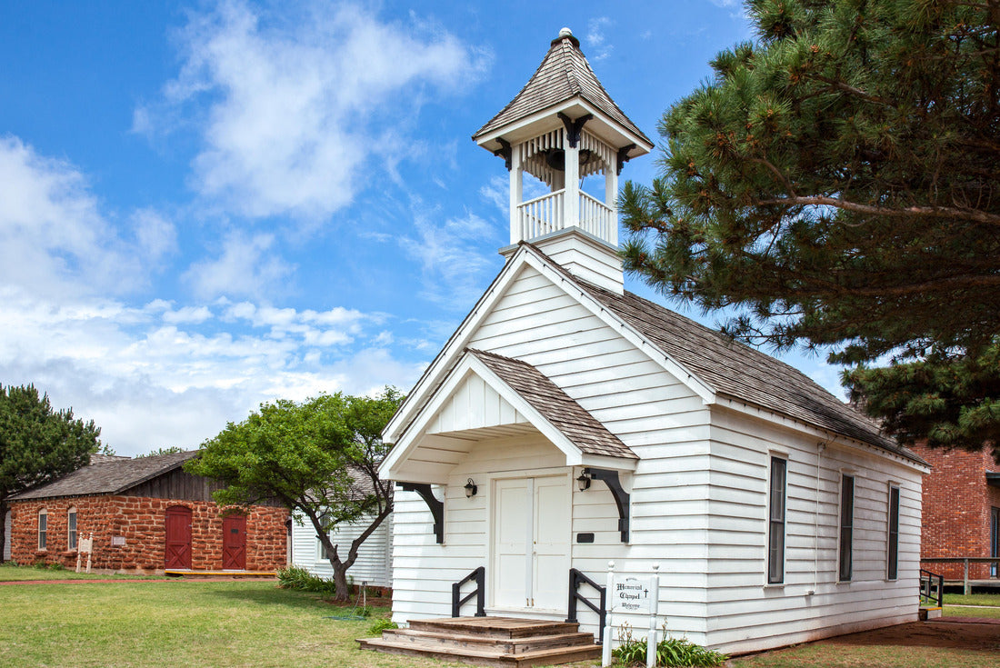 Pioneer Memorial Chapel, Route 66, Elk City Oklahoma 2000pc Puzzle