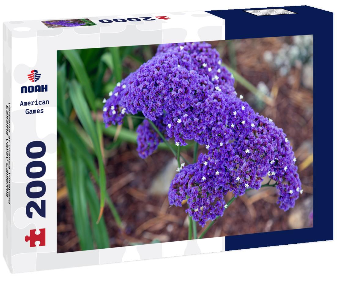 Verbena at Viansa Vineyard Sonoma Valley California 2000pc Puzzle