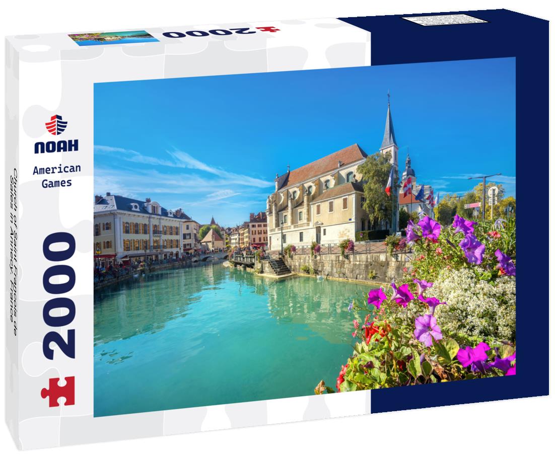 Church of Saint Francois de Sales in Annecy. France 2000pc Puzzle