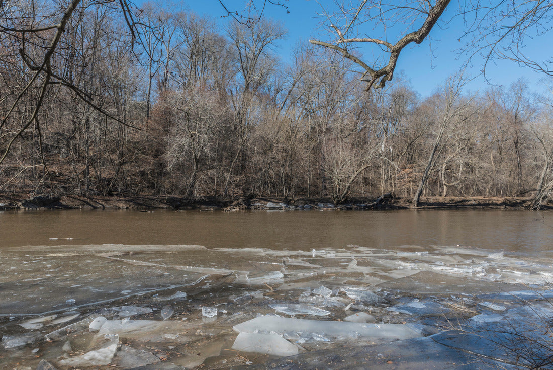 Noah Jigsaw Puzzle ice on the Brandywine Creek in Wilmington, Delaware 2000 pieces