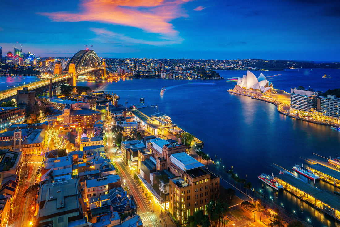 Sydney harbor and bridge in Sydney city 2000pc Puzzle