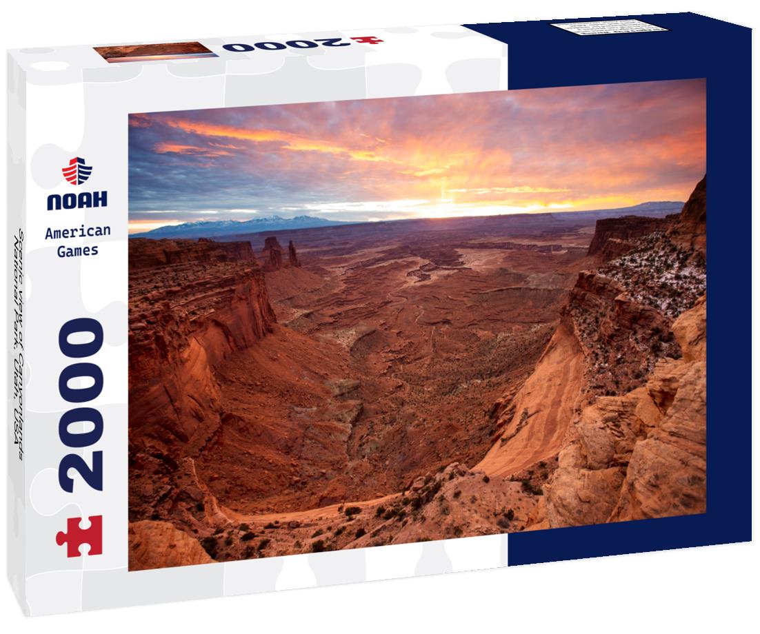 Scenic view of Canyonlands National Park, Utah, USA 2000pc Puzzle
