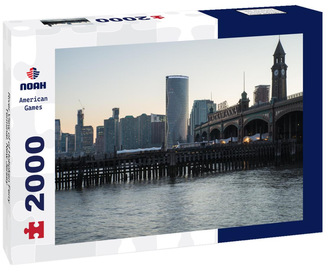 River View of of Hoboken Ferry Terminal, New Jersey 2000pc Puzzle