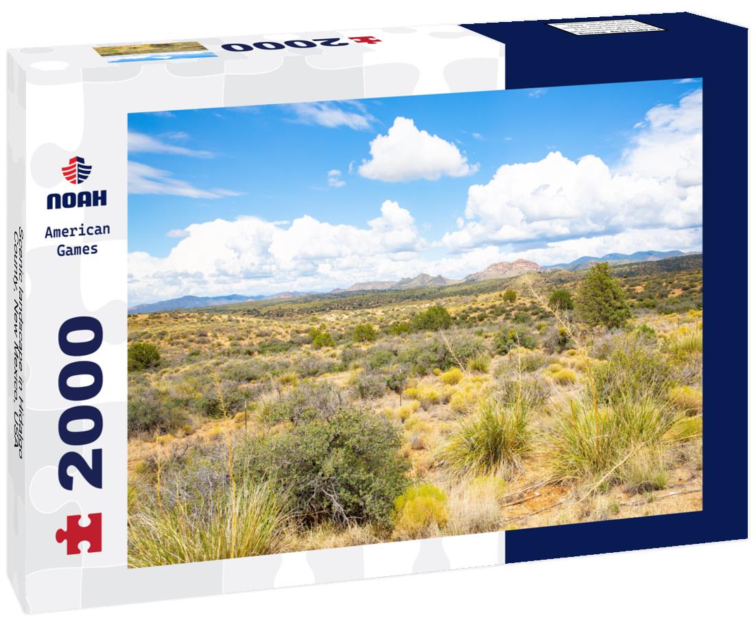 Scenic landscape in Hidalgo County, New Mexico, USA 2000pc Puzzle