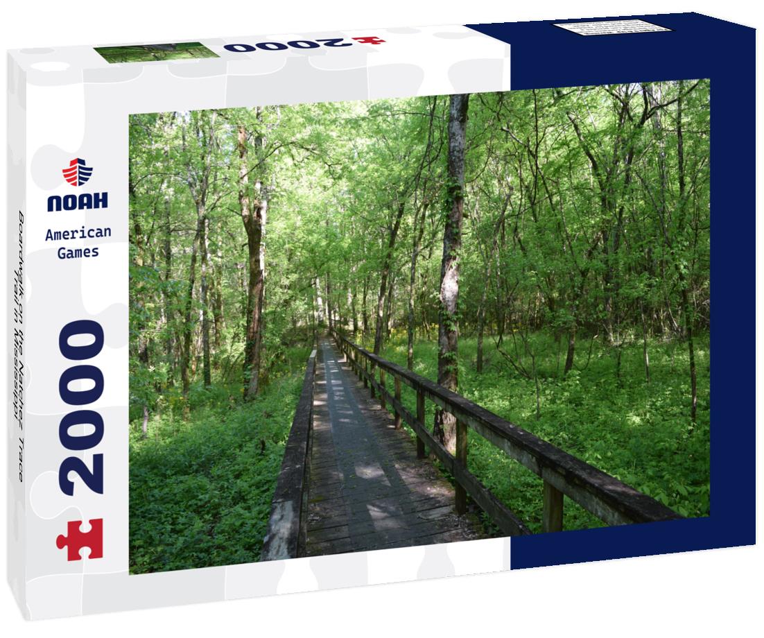 Boardwalk on the Natchez Trace Trail in Mississippi 2000pc Puzzle