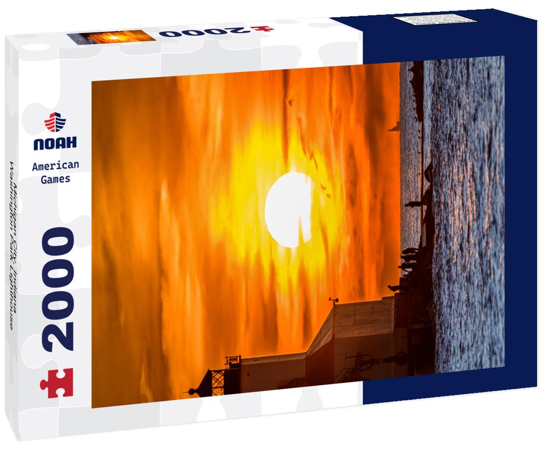 Michigan City, Indiana, Washington Park Lighthouse 2000pc Puzzle