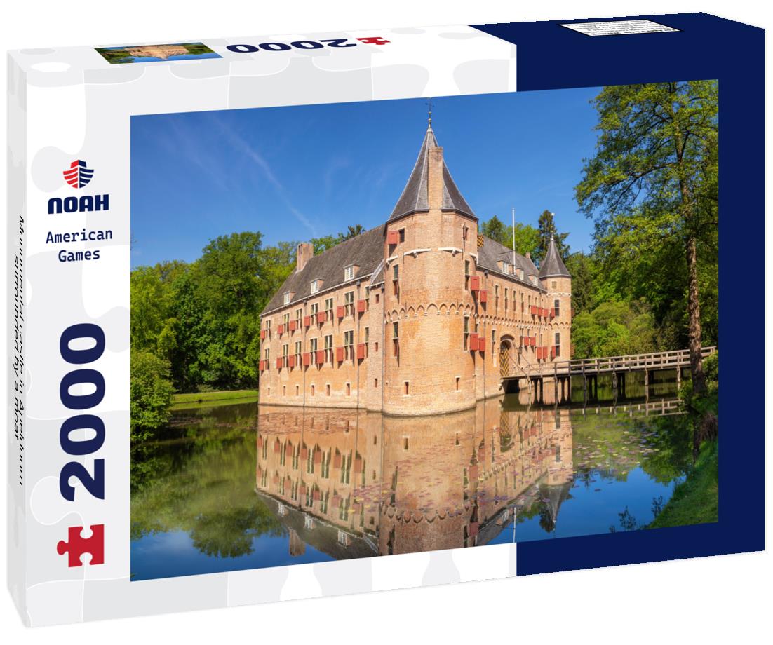 Monumental castle in Apeldoorn surrounded by a moat 2000pc Puzzle