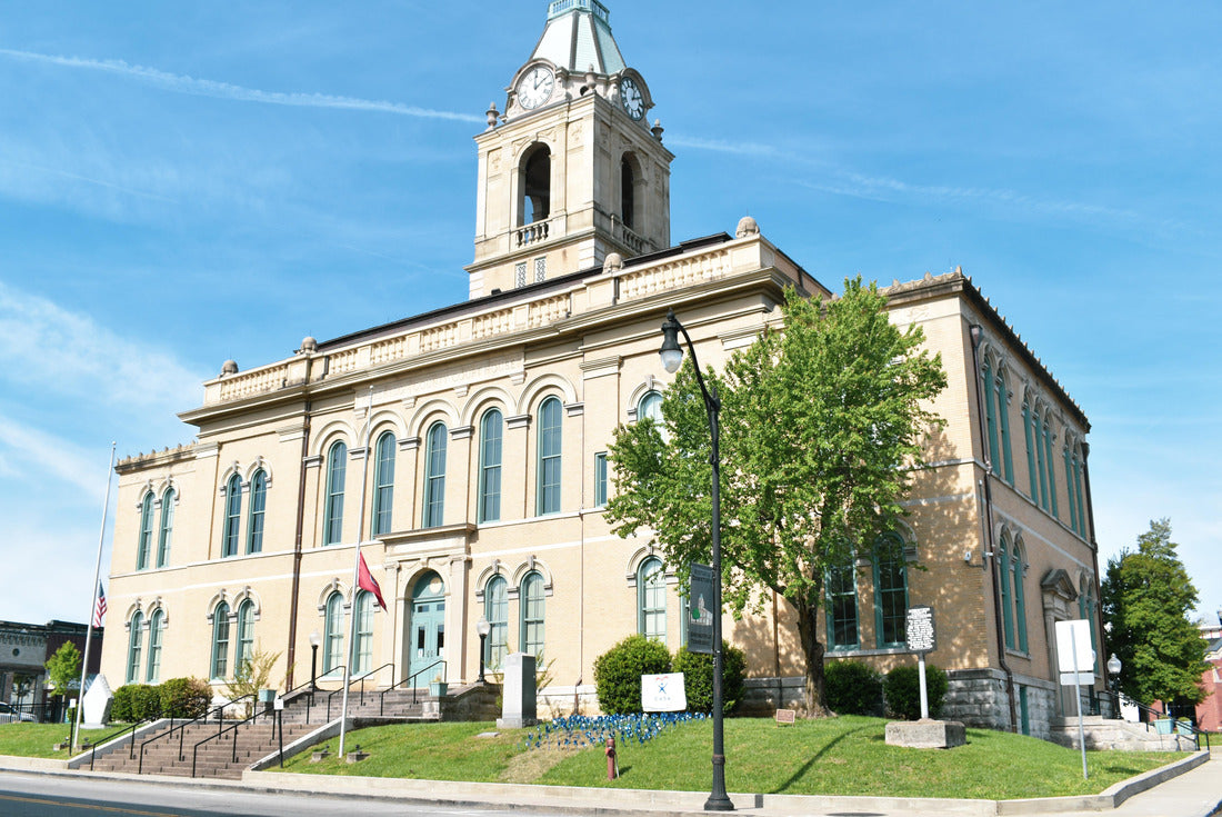 Noah Jigsaw Puzzle County Courthouse building in Springfield Tennessee 2000 pieces