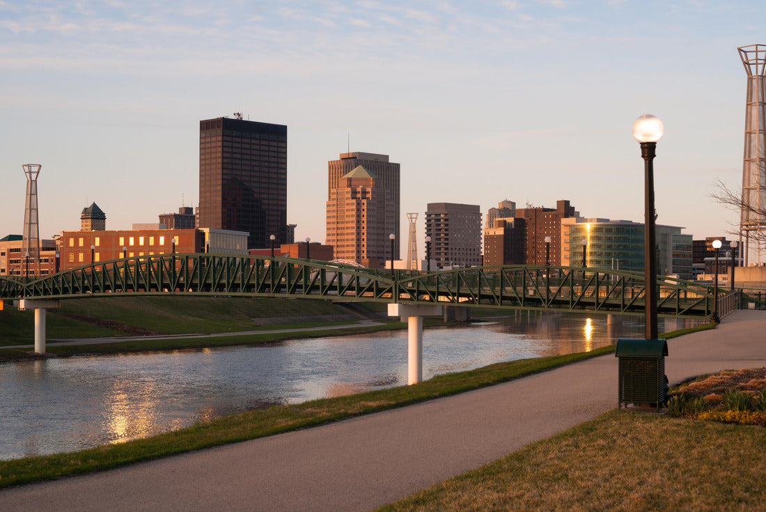 Noah Jigsaw Puzzle Dayton Ohio Downtown City Skyline Great Miami River 2000 pieces