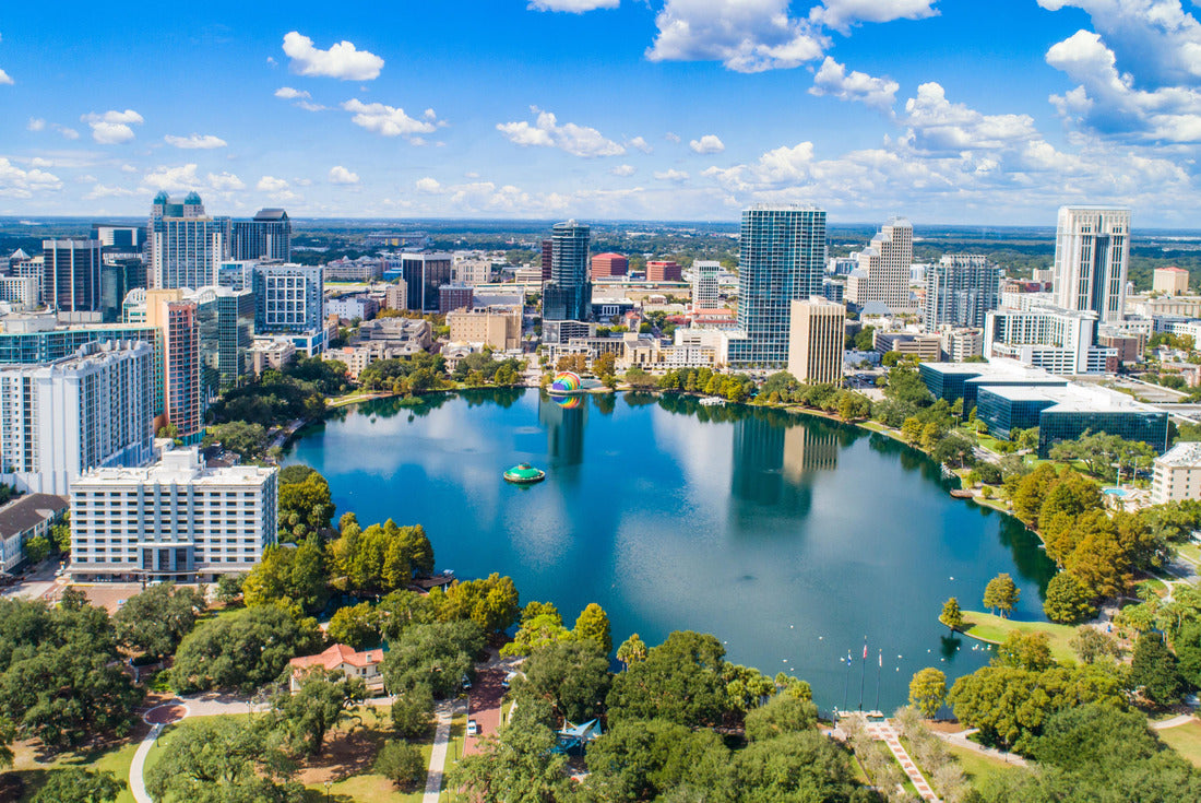 Orlando, Florida, USA Downtown Drone Skyline Aerial 2000pc Puzzle