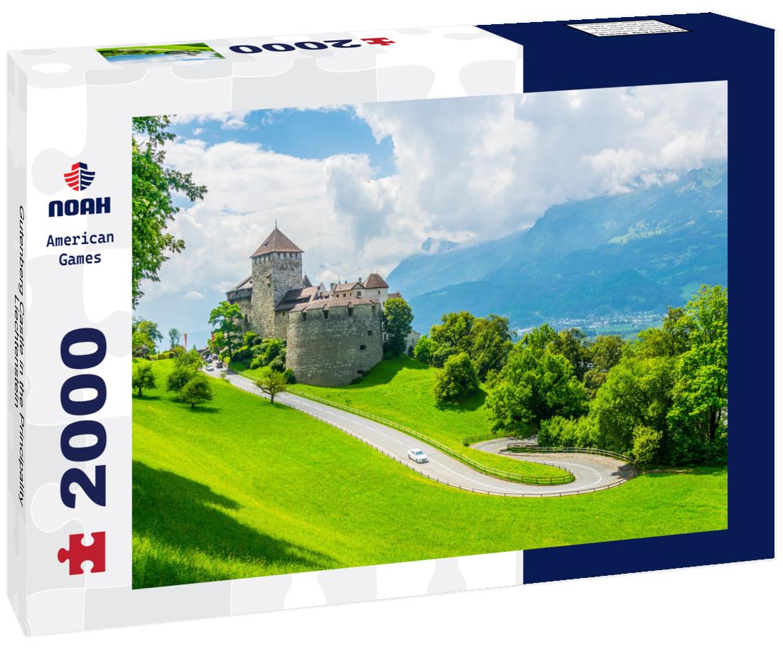 Gutenberg Castle in the Principality Liechtenstein 2000pc Puzzle