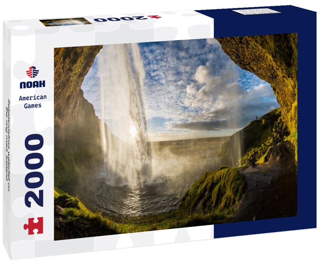 Seljalandsfoss waterfall on the ring road, Iceland 2000pc Puzzle