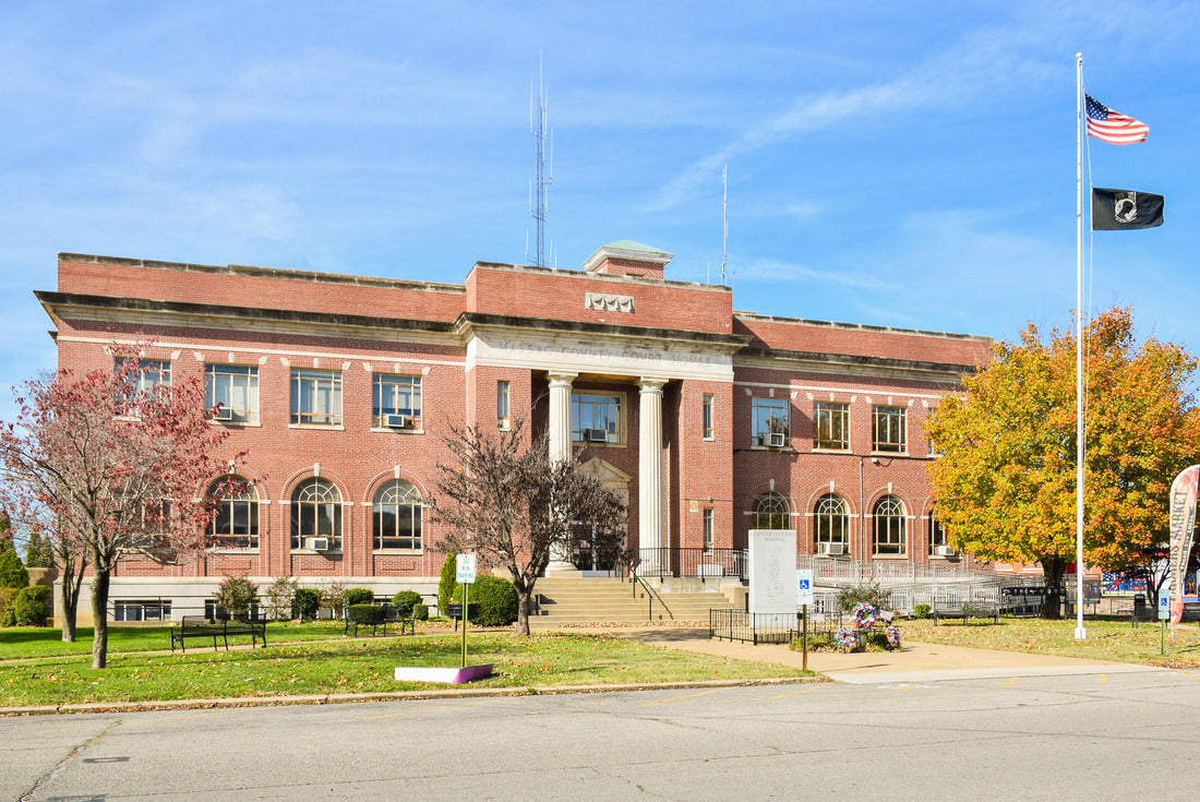 Noah Jigsaw Puzzle City Hall of Massac County of Metropolis, Illinois 2000 pieces