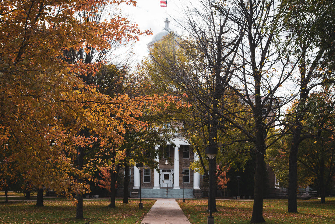 Noah Jigsaw Puzzle Lawrence university building in Appleton Wisconsin 2000 pieces