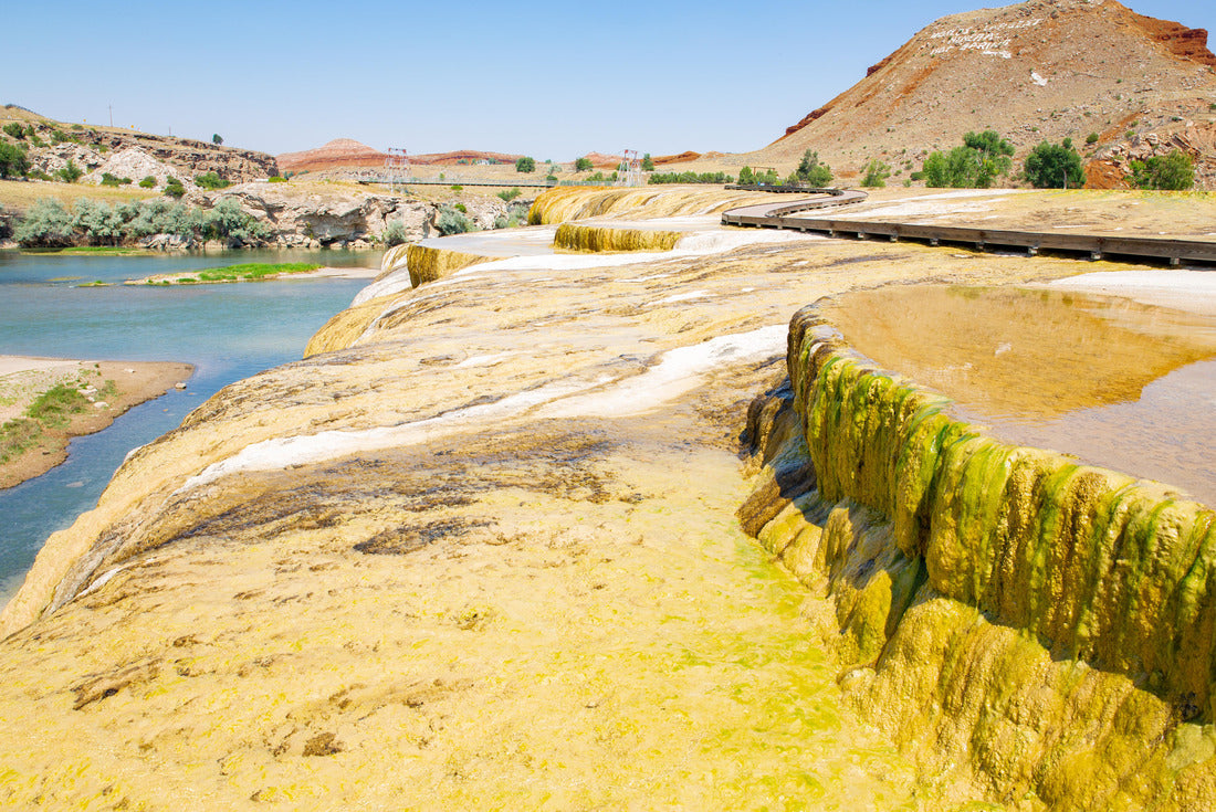 Noah Jigsaw Puzzle Thermopolis Hot Springs State Park in Wyoming, USA 2000 pieces