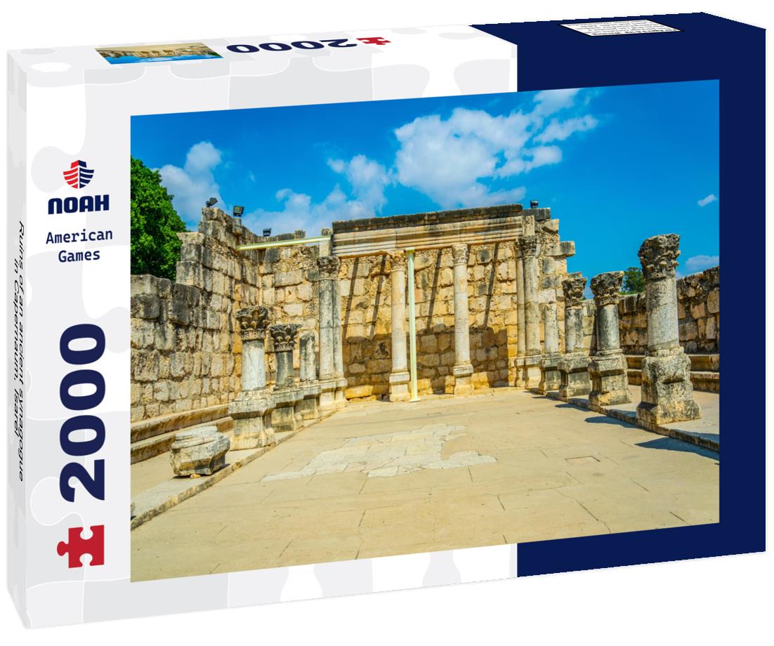 Ruins of an ancient synagogue in Capernaum, Isarel 2000pc Puzzle