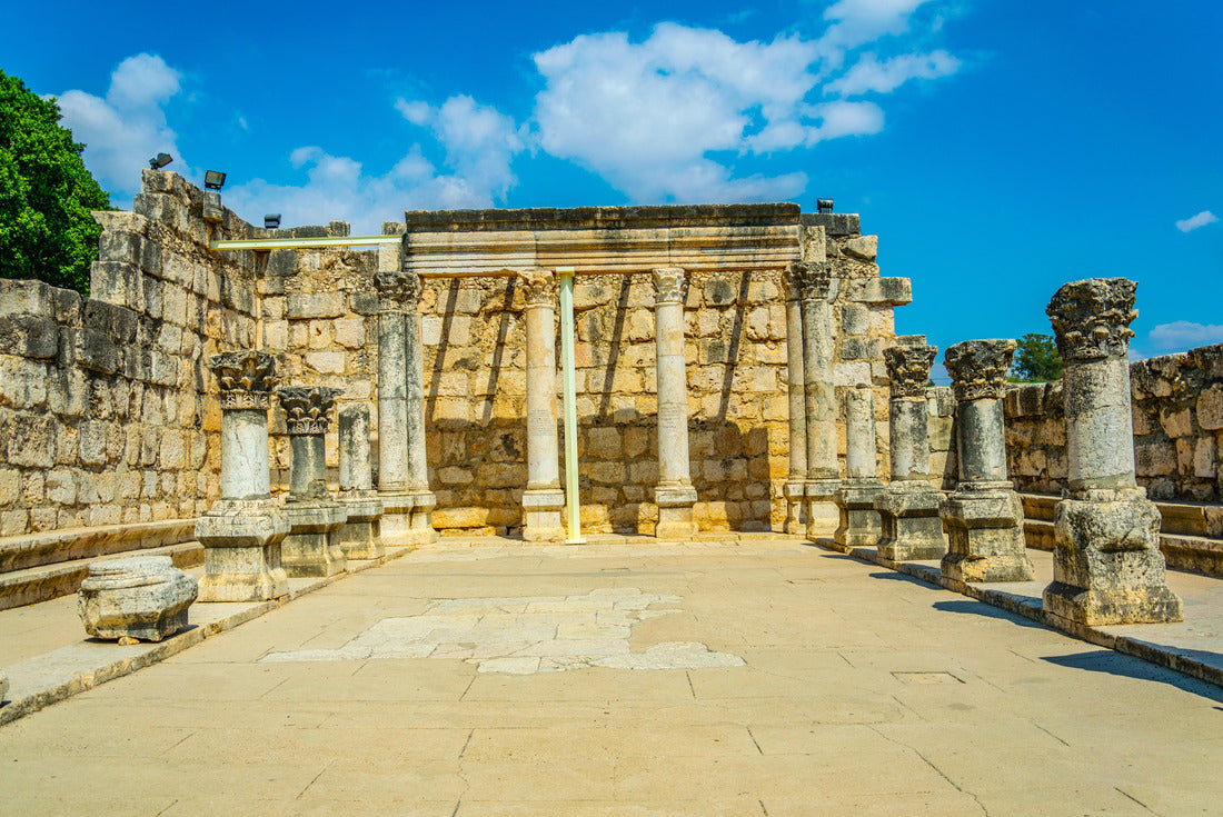 Ruins of an ancient synagogue in Capernaum, Isarel 2000pc Puzzle