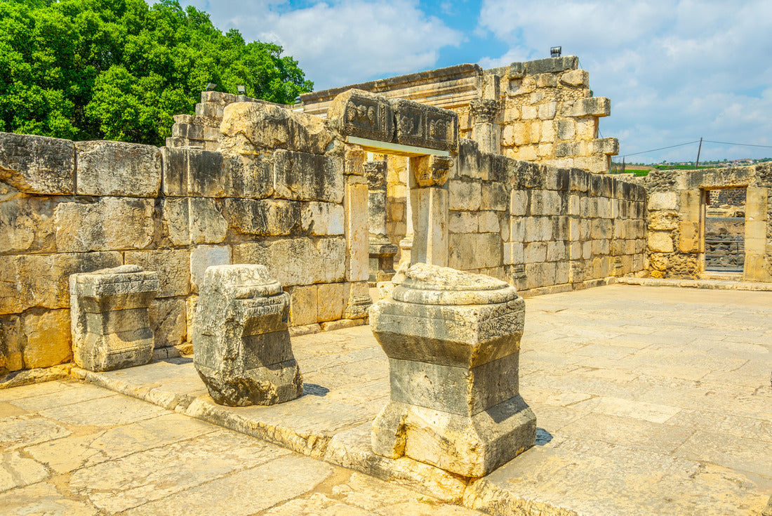 Ruins of an ancient synagogue in Capernaum, Isarel 2000pc Puzzle