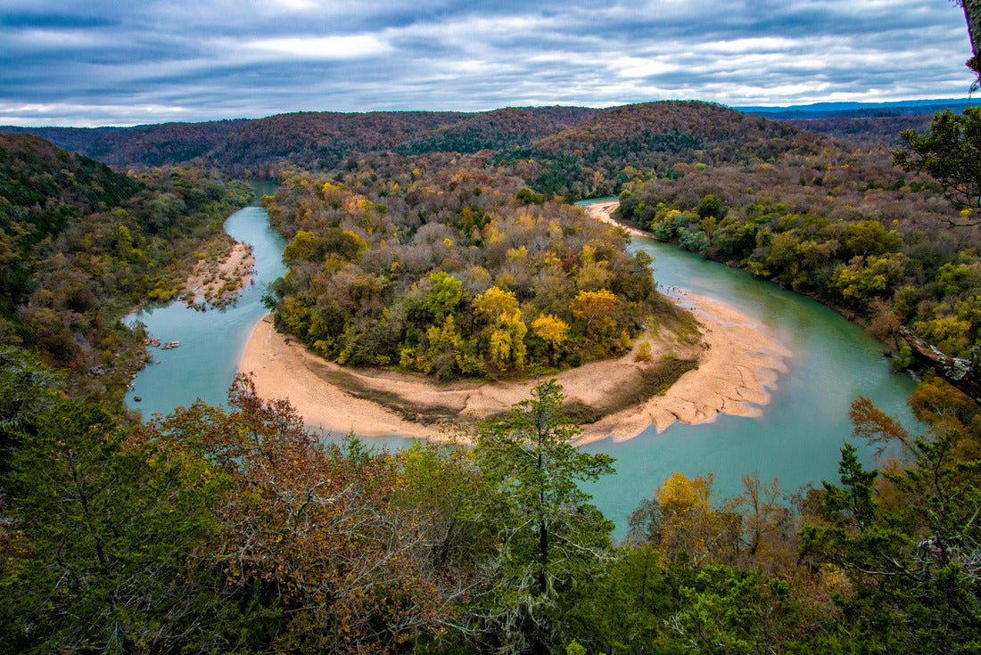 Fall on the Buffalo River Horseshoe Bend, Arkansas 2000pc Puzzle