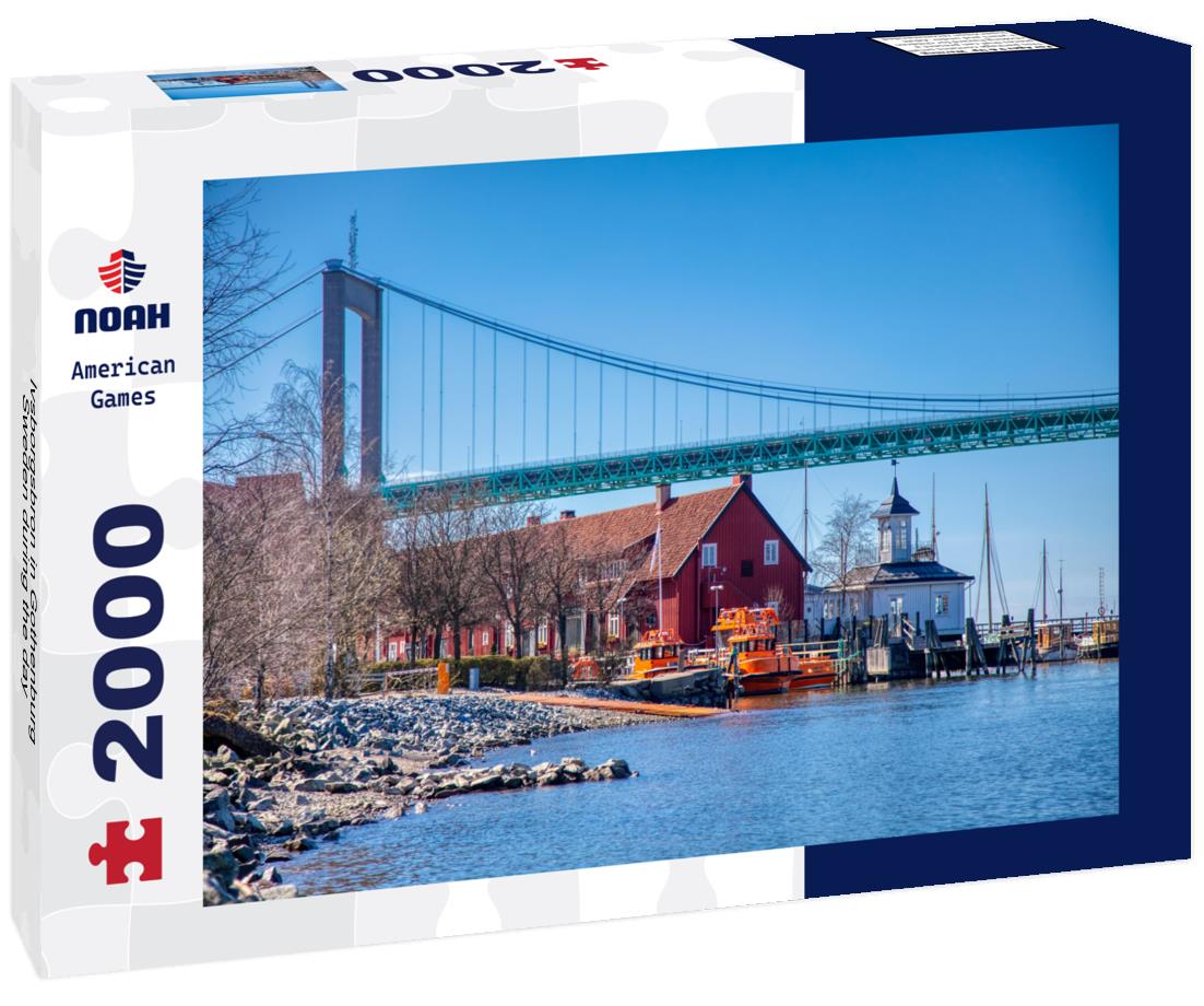 Älvsborgsbron in Gothenburg, Sweden during the day 2000pc Puzzle
