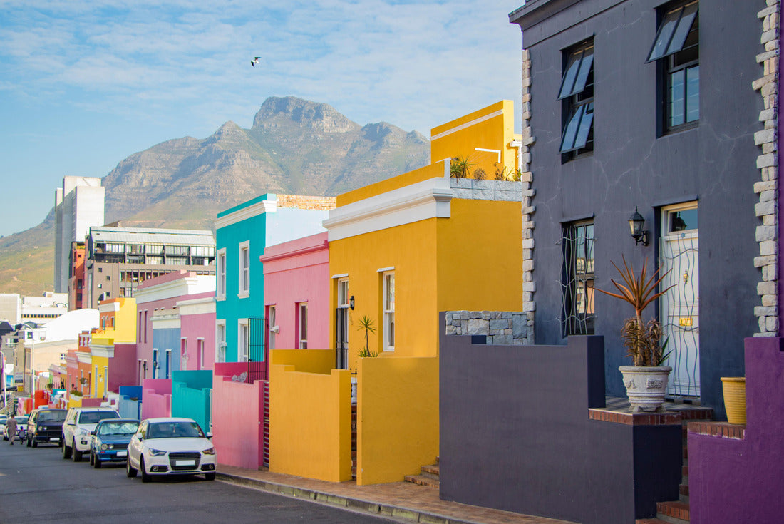 Bo-kaap colorful houses in Cape Town, South Africa 2000pc Puzzle