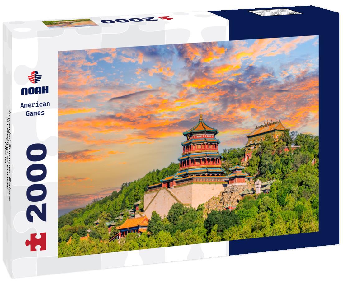 Imperial Summer Palace in Beijing at sunset, China 2000pc Puzzle