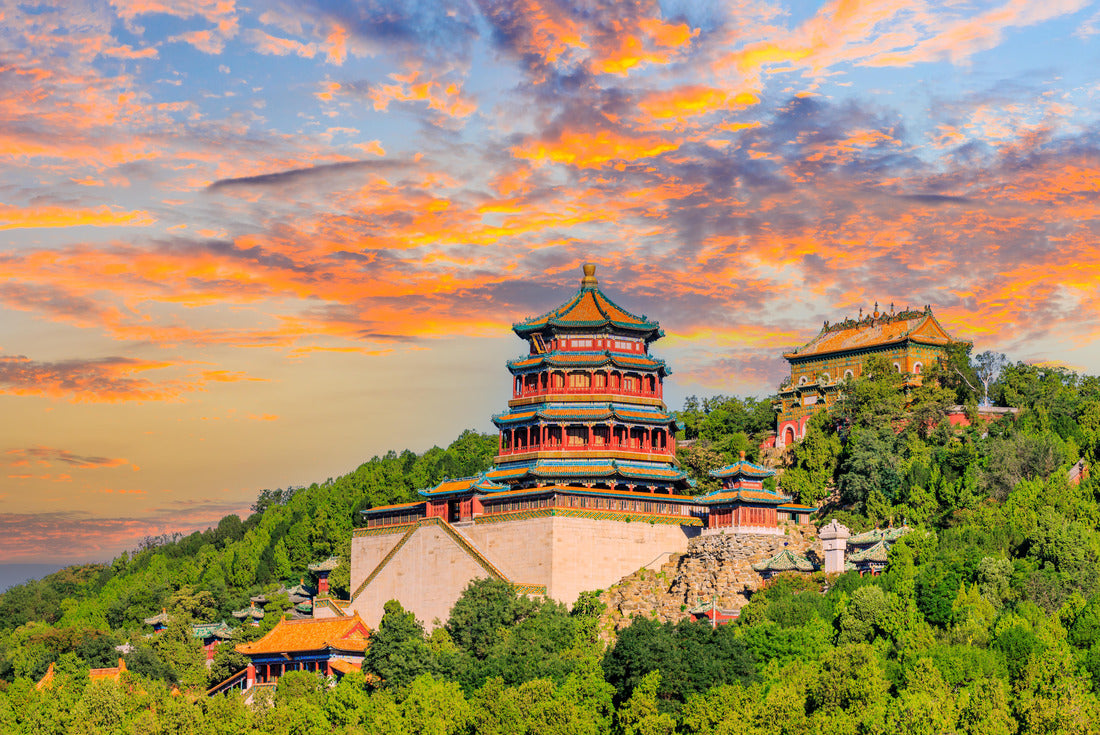 Imperial Summer Palace in Beijing at sunset, China 2000pc Puzzle