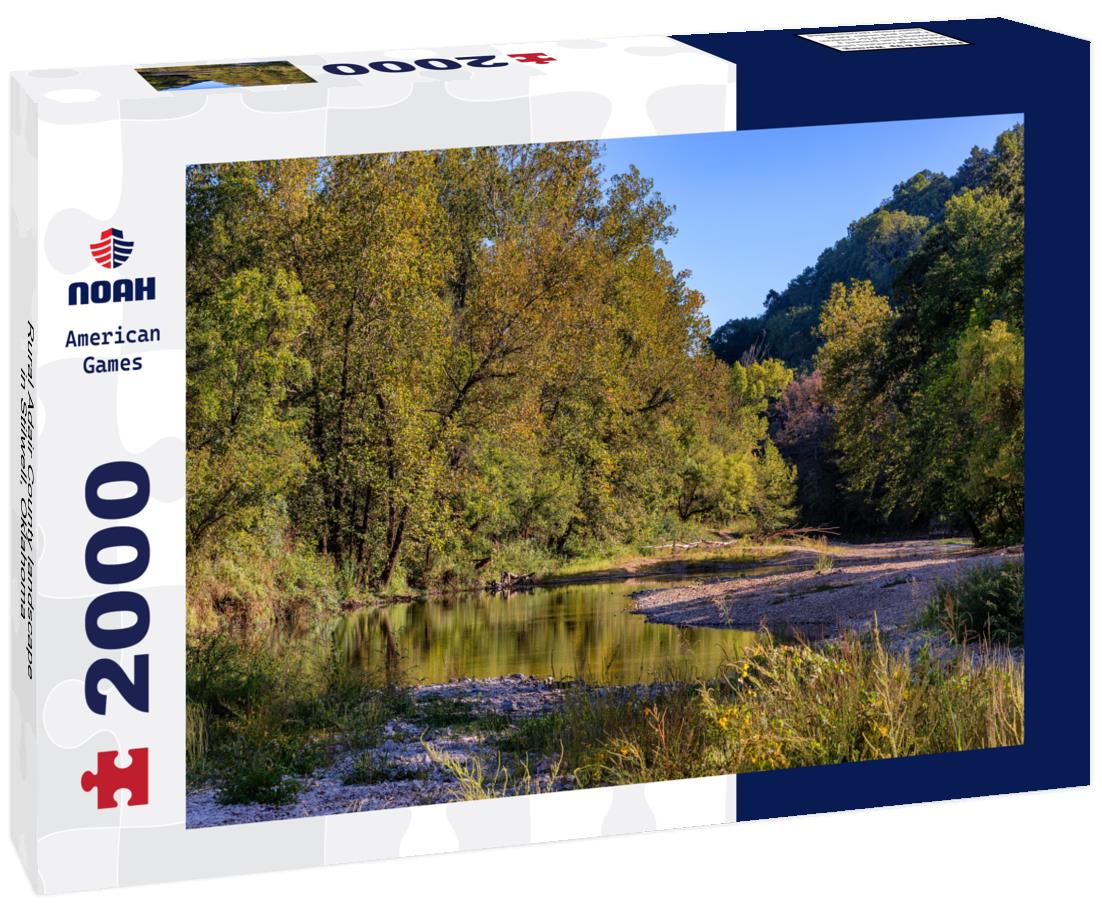 Rural Adair County landscape in Stilwell, Oklahoma 2000pc Puzzle